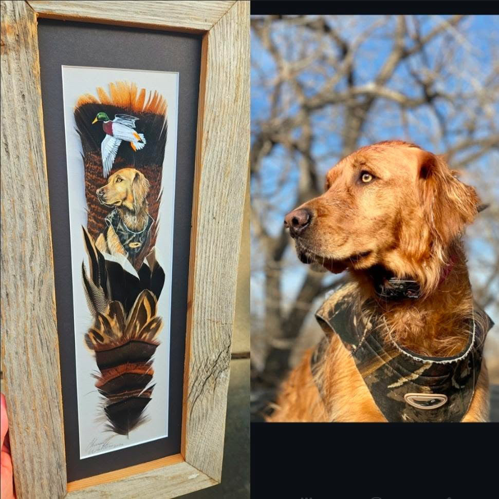 Chancy Walters Hand Painted Duck Call Add-on