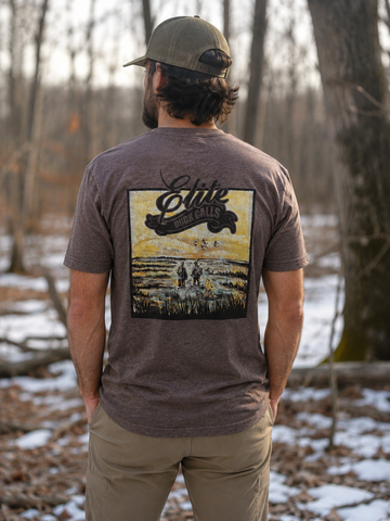 Elite Rice Field Sunset Graphic T-Shirt
