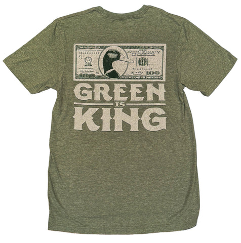 "GREEN is KING" Elite Logo T-Shirt