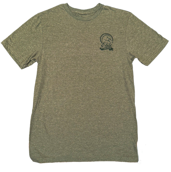 "GREEN is KING" Elite Logo TShirt Elite Duck Calls