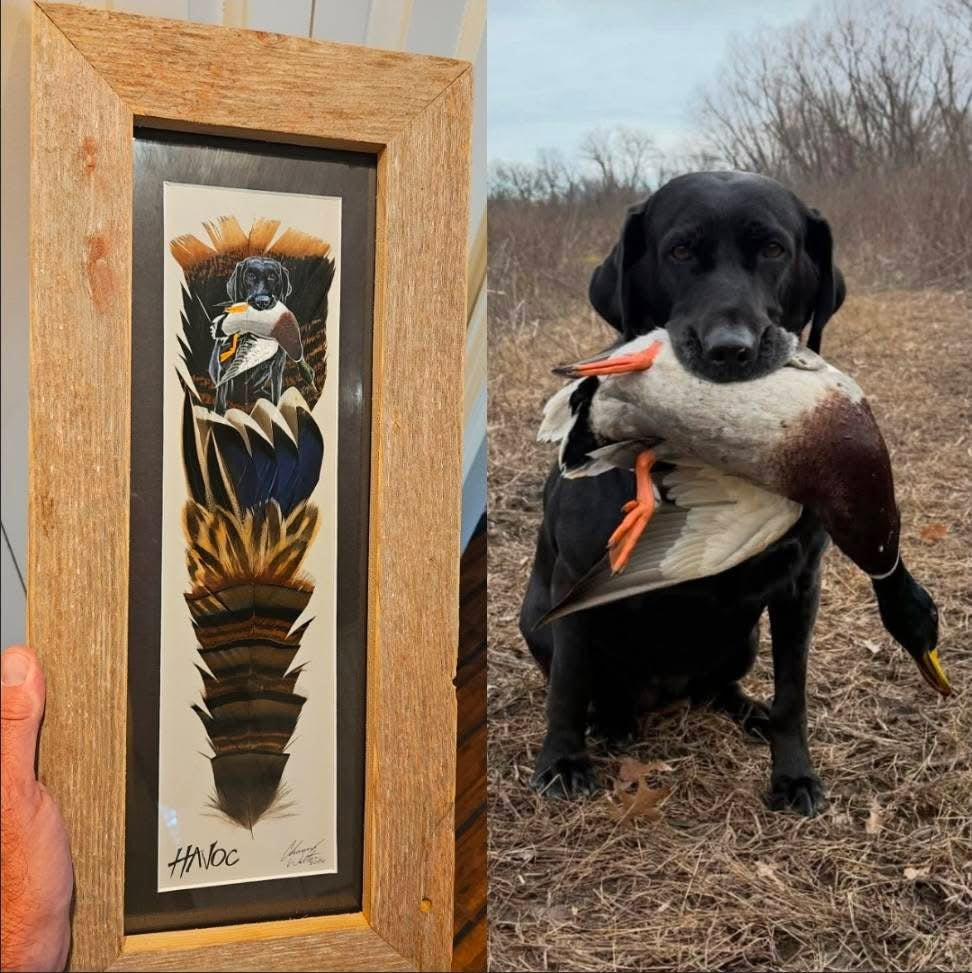 Chancy Walters Hand Painted Duck Call Add-on