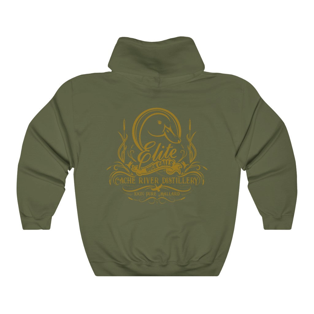Elite Cache River Distillery Hoodie (Gold Print)