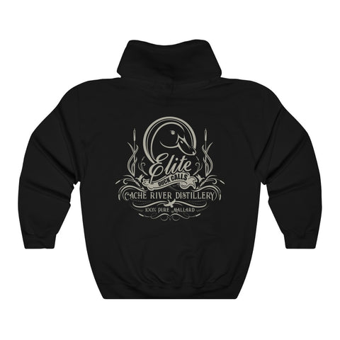 Elite Cache River Distillery Hoodie (Silver Print)