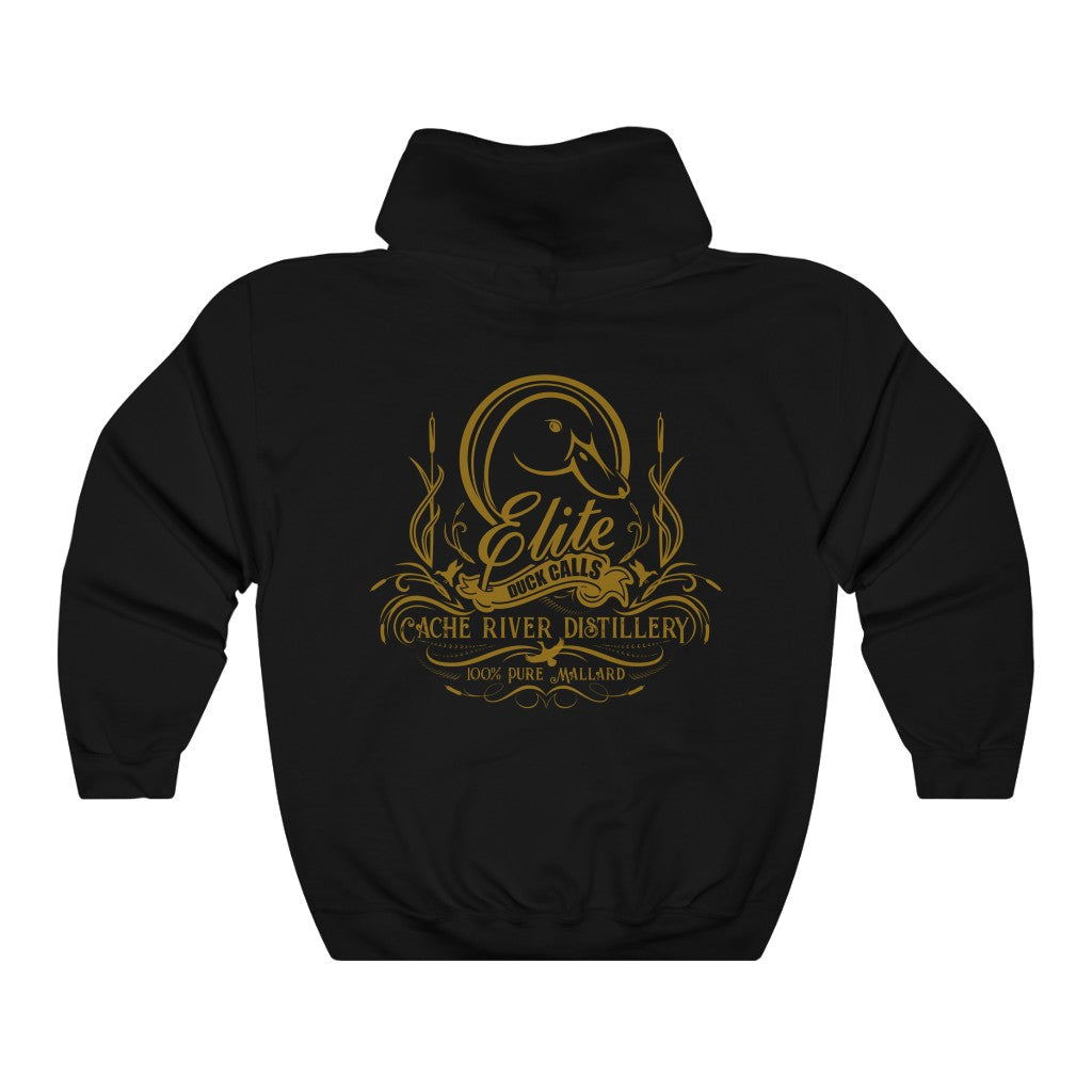 Elite Cache River Distillery Hoodie (Gold Print)
