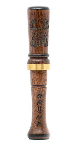 Elite Deer Grunt Call - Black Walnut