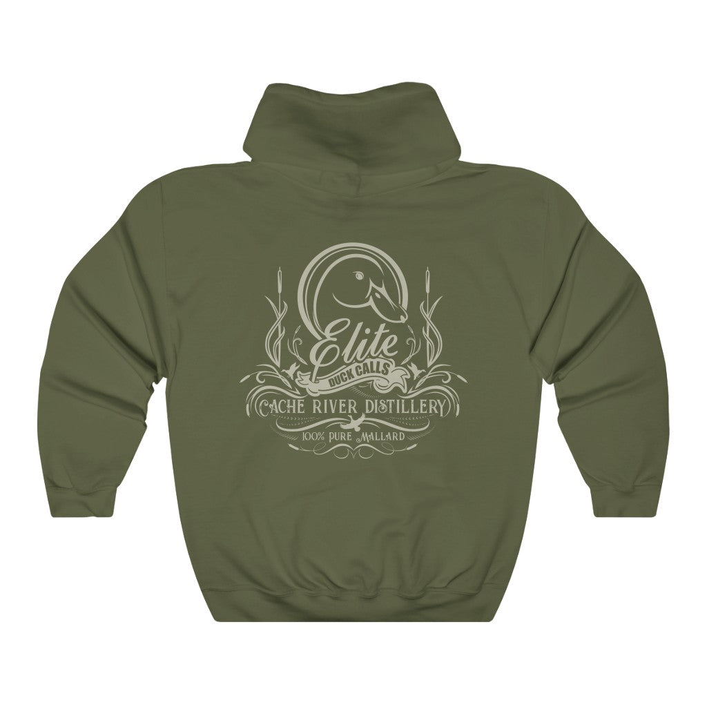 Elite Cache River Distillery Hoodie (Silver Print)